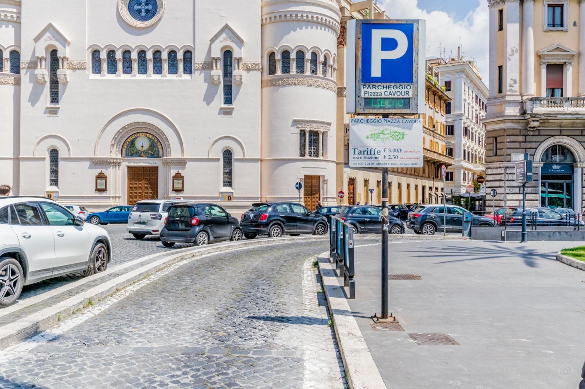 Attico Nel Cuore Di Roma Con Box Privato Per Auto מראה חיצוני תמונה